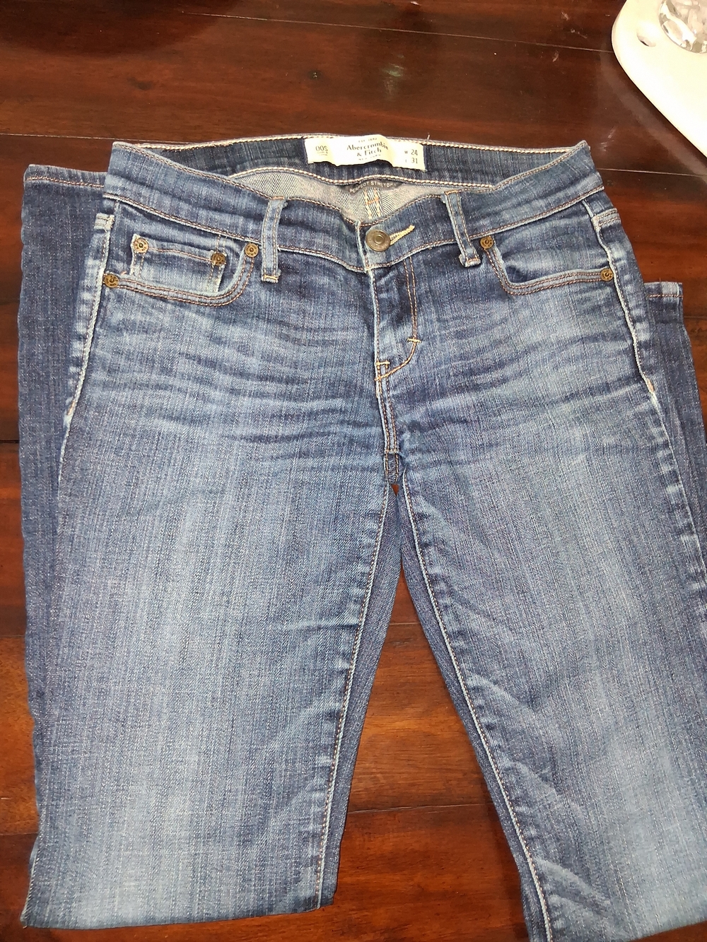 Y2k Abercrombie & Fitch Women's Low Rise Jeans 00S Erin